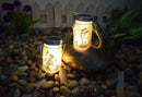 GobekUsa Solar Mason Jar Fairy Lights for Garden Decoration