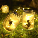 GobekUsa Solar Mason Jar Fairy Lights for Garden Decoration