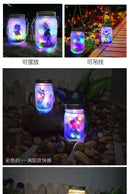 GobekUsa Solar Mason Jar Fairy Lights for Garden Decoration