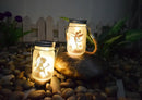 GobekUsa Solar Mason Jar Fairy Lights for Garden Decoration