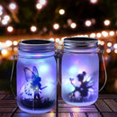 GobekUsa Solar Mason Jar Fairy Lights for Garden Decoration
