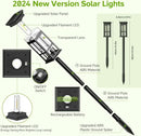 GobekUsa Solar Pathway Lights - Bright Outdoor Lights by Decorbites