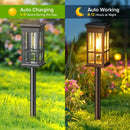 GobekUsa Solar Pathway Lights - Bright Outdoor Lights by Decorbites