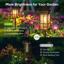 GobekUsa Solar Pathway Lights - Bright Outdoor Lights by Decorbites