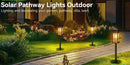 GobekUsa Solar Pathway Lights - Bright Outdoor Lights by Decorbites