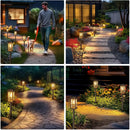 GobekUsa Solar Pathway Lights - Bright Outdoor Lights by Decorbites