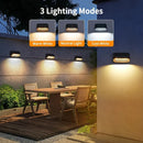 GobekUsa Solar-Powered Fence Lights for Yard, Deck, Patio by Decorbites