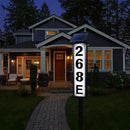 GobekUsa Solar Powered LED House Number Light