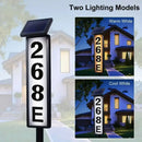 GobekUsa Solar Powered LED House Number Light