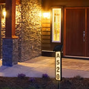 GobekUsa Solar Powered LED House Number Light