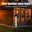 GobekUsa Solar Powered LED House Number Light