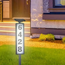 GobekUsa Solar Powered LED House Number Light