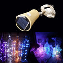 Brown solar wine bottle fairy lights 3 pack garden and dining room by Decorbites