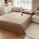 GobekUsa Solid Color Brush Fabric Bedding Set - 4 Pieces