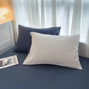 GobekUsa Solid Color Brush Fabric Bedding Set - 4 Pieces