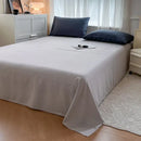 GobekUsa Solid Color Brush Fabric Bedding Set - 4 Pieces