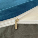 GobekUsa Solid Color Brush Fabric Bedding Set - 4 Pieces