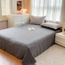 GobekUsa Solid Color Brush Fabric Bedding Set - 4 Pieces