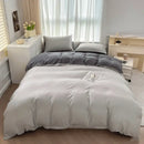 GobekUsa Solid Color Brush Fabric Bedding Set - 4 Pieces