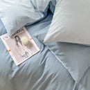 GobekUsa Solid Color Brush Fabric Bedding Set - 4 Pieces