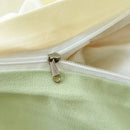 GobekUsa Solid Color Brush Fabric Bedding Set - 4 Pieces