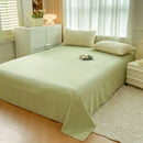 GobekUsa Solid Color Brush Fabric Bedding Set - 4 Pieces