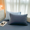 GobekUsa Solid Color Brush Fabric Bedding Set - 4 Pieces