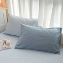 GobekUsa Solid Color Brush Fabric Bedding Set - 4 Pieces