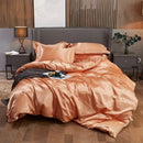 GobekUsa Solid Color Luxury Bedding Set - Twin/Queen/King
