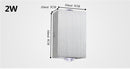 GobekUsa Sphera Modern LED Cube Box Wall Sconces