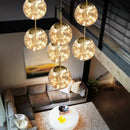 GobekUsa Spiral Crystal Ball Chandelier Light - Free Shipping