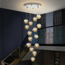 GobekUsa Spiral Crystal Ball Chandelier Light - Free Shipping
