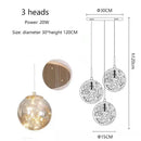 GobekUsa Spiral Crystal Ball Chandelier Light - Free Shipping