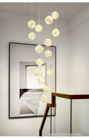 GobekUsa Spiral Crystal Ball Chandelier Light - Free Shipping