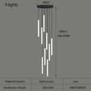 GobekUsa Spiral LED Ceiling Chandelier for Home Decor
