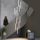 GobekUsa Spiral LED Ceiling Chandelier for Modern Home
