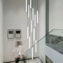 GobekUsa Spiral LED Ceiling Chandelier for Modern Home