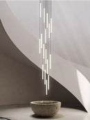 GobekUsa Spiral LED Ceiling Chandelier for Modern Home