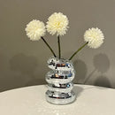 GobekUsa Spiral Mosaic Vase for Creative Flower Arrangements
