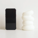 GobekUsa Spiral White Vase for Home Decor