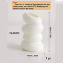 GobekUsa Spiral White Vase for Home Decor