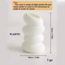 GobekUsa Spiral White Vase for Home Decoration