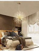 GobekUsa Starry Sky Crystal Pendant Light Fixture