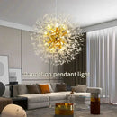 GobekUsa Starry Sky Crystal Pendant Light Fixture by Decorbites
