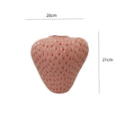 GobekUsa Strawberry Cartoon Ceramic Vase for Kids Room