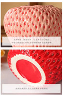 GobekUsa Strawberry Cartoon Ceramic Vase for Kids Room