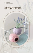 GobekUsa Strawberry Cartoon Flower Vase for Home Décor