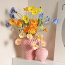 GobekUsa Strawberry Cartoon Flower Vase for Home Décor