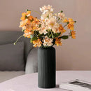 GobekUsa Striped Plastic Vase for Flowers