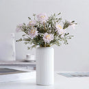GobekUsa Striped Plastic Vase for Flowers